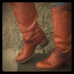 Leather Frye Boots 9